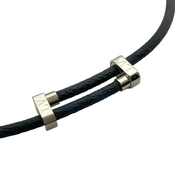 Auth LOUIS VUITTON Cortege Necklace - Monogram Cobalt RM1105 Choker - Picture 3 of 4